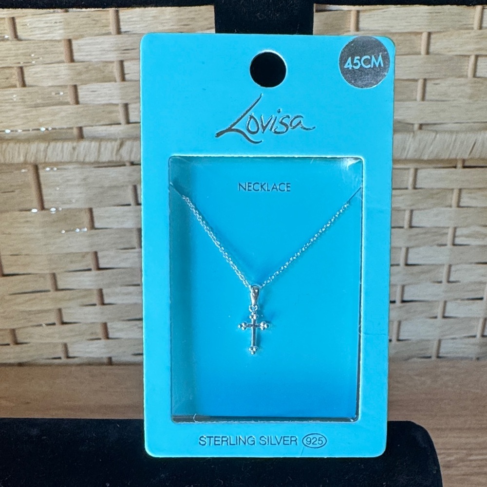 Sterling Silver Cross Necklace